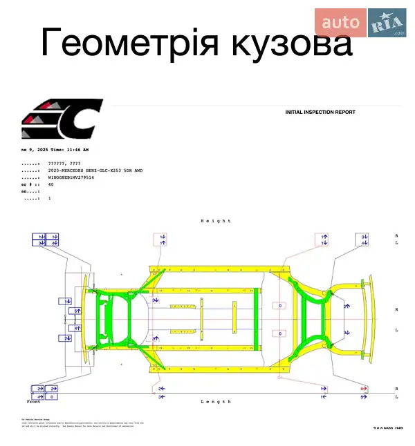 Позашляховик / Кросовер Mercedes-Benz GLC-Class 2020 в Одесі документ