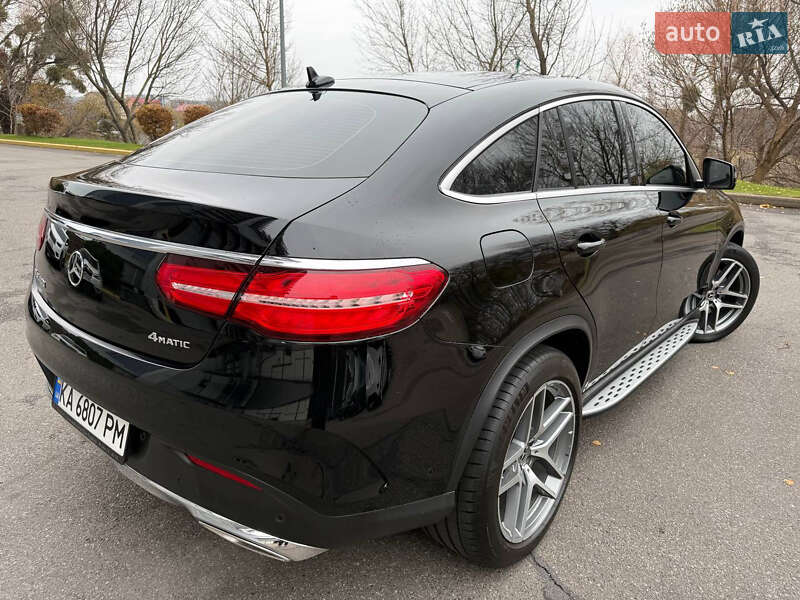 Внедорожник / Кроссовер Mercedes-Benz GLE-Class Coupe 2017 в Киеве фото 7 Внедорожник / Кроссовер Mercedes-Benz GLE-Class Coupe 2017 в Киеве