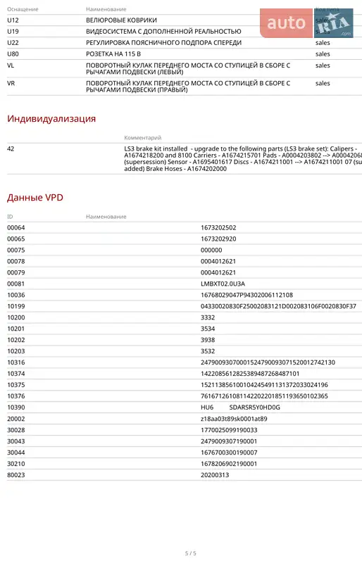 Внедорожник / Кроссовер Mercedes-Benz GLE-Class 2020 в Киеве документ 4 фото Внедорожник / Кроссовер Mercedes-Benz GLE-Class 2020 в Киеве документ