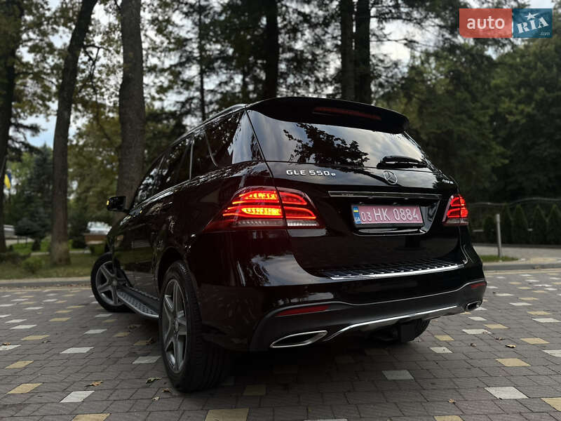 Внедорожник / Кроссовер Mercedes-Benz GLE-Class 2016 в Дрогобыче