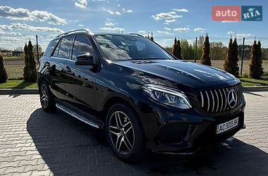 Внедорожник / Кроссовер Mercedes-Benz GLE-Class 2017 в Луцке