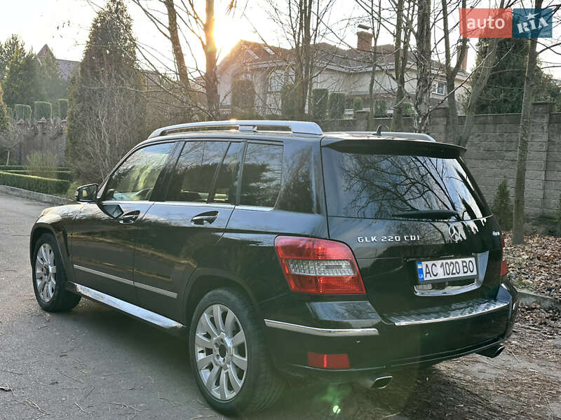 Внедорожник / Кроссовер Mercedes-Benz GLK-Class 2010 в Ровно