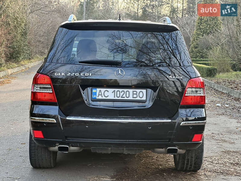 Внедорожник / Кроссовер Mercedes-Benz GLK-Class 2010 в Ровно