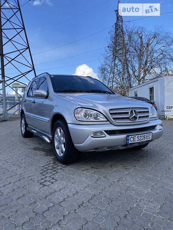 Внедорожник / Кроссовер Mercedes-Benz M-Class 2001 в Черновцах