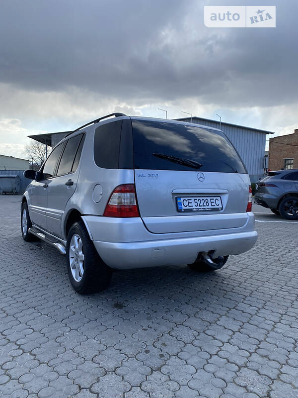 Внедорожник / Кроссовер Mercedes-Benz M-Class 2001 в Черновцах