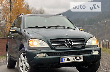 Позашляховик / Кросовер Mercedes-Benz M-Class 2002 в Міжгір'ї