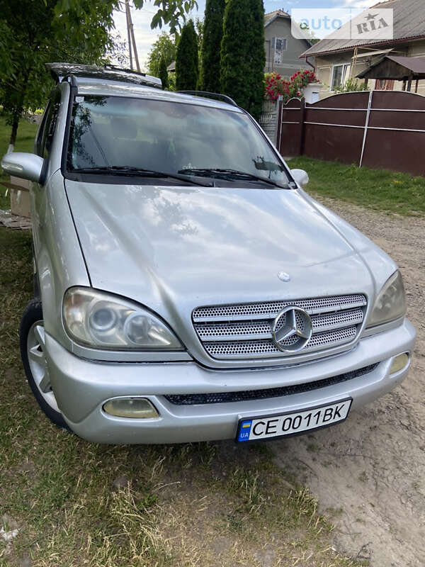 Внедорожник / Кроссовер Mercedes-Benz M-Class 2001 в Черновцах