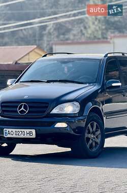 Позашляховик / Кросовер Mercedes-Benz M-Class 2002 в Міжгір'ї