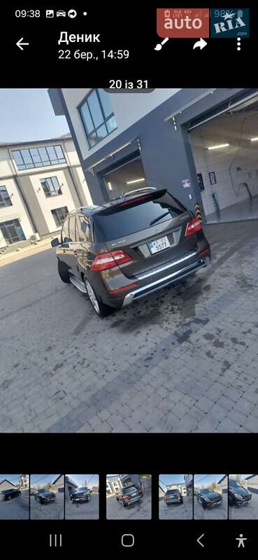 Внедорожник / Кроссовер Mercedes-Benz M-Class 2012 в Рожнятове