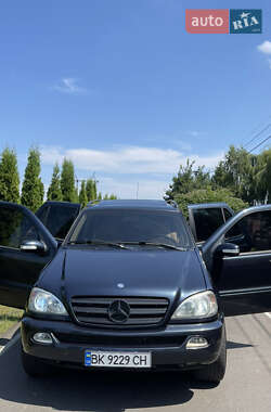 Внедорожник / Кроссовер Mercedes-Benz M-Class 2001 в 