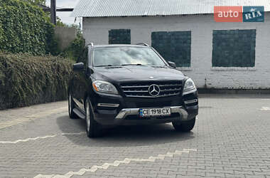 Внедорожник / Кроссовер Mercedes-Benz M-Class 2013 в Черновцах