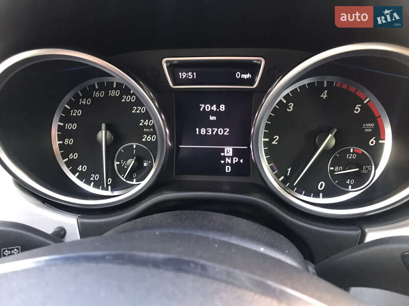 Позашляховик / Кросовер Mercedes-Benz M-Class 2012 в Луцьку