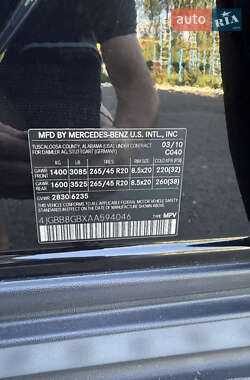 Внедорожник / Кроссовер Mercedes-Benz M-Class 2010 в 