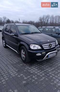 Внедорожник / Кроссовер Mercedes-Benz M-Class 2002 в 