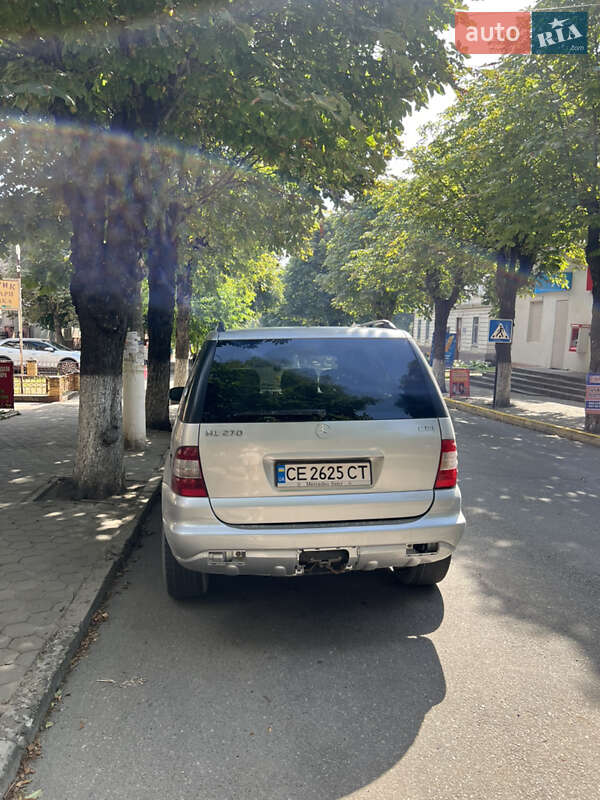 Внедорожник / Кроссовер Mercedes-Benz M-Class 2002 в Заставной