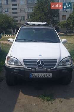 Внедорожник / Кроссовер Mercedes-Benz M-Class 2002 в Черновцах