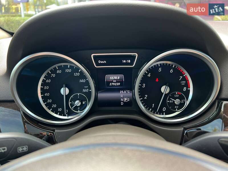 Внедорожник / Кроссовер Mercedes-Benz M-Class 2014 в Киеве