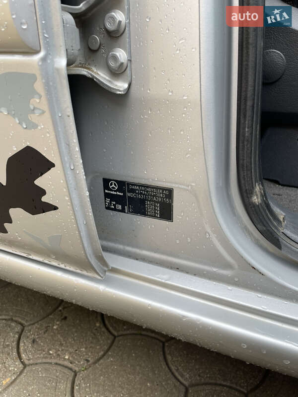 Внедорожник / Кроссовер Mercedes-Benz M-Class 2002 в Рахове