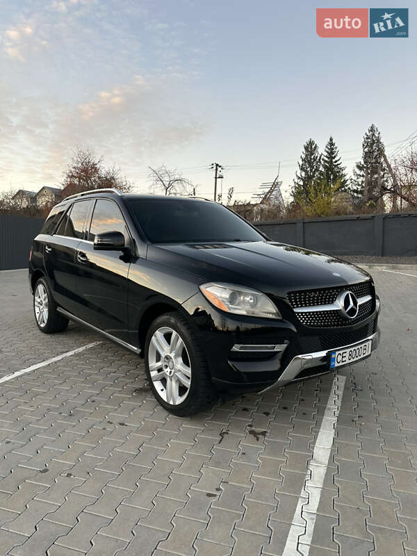 Внедорожник / Кроссовер Mercedes-Benz M-Class 2013 в Черновцах