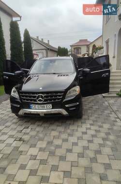 Внедорожник / Кроссовер Mercedes-Benz M-Class 2012 в Черновцах