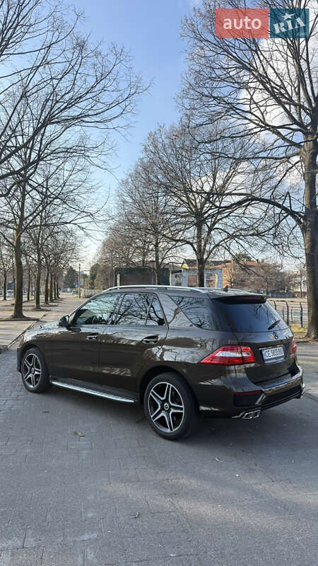 Позашляховик / Кросовер Mercedes-Benz M-Class 2013 в Новоселиці фото 5 Позашляховик / Кросовер Mercedes-Benz M-Class 2013 в Новоселиці