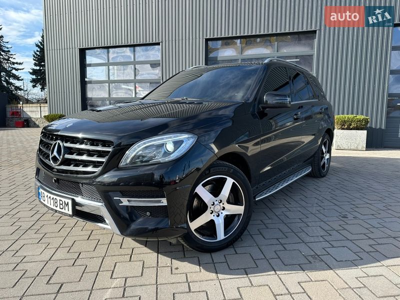 Внедорожник / Кроссовер Mercedes-Benz M-Class 2013 в Виннице