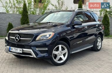 Внедорожник / Кроссовер Mercedes-Benz M-Class 2014 в Ровно