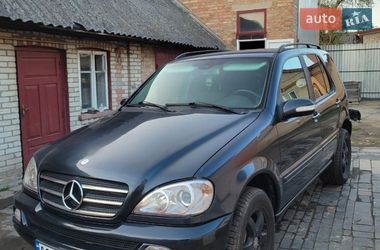 Внедорожник / Кроссовер Mercedes-Benz M-Class 2002 в Подгайцах