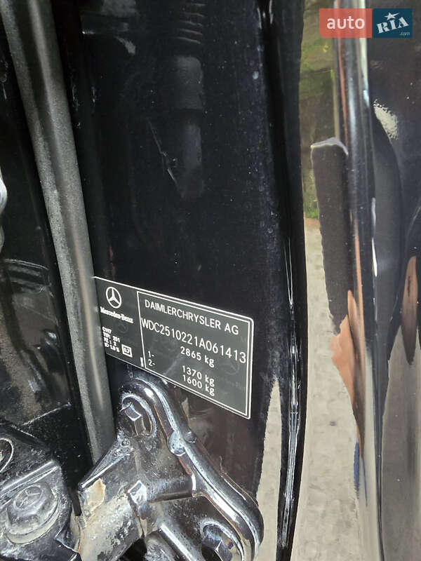 Минивэн Mercedes-Benz R-Class 2007 в Тернополе