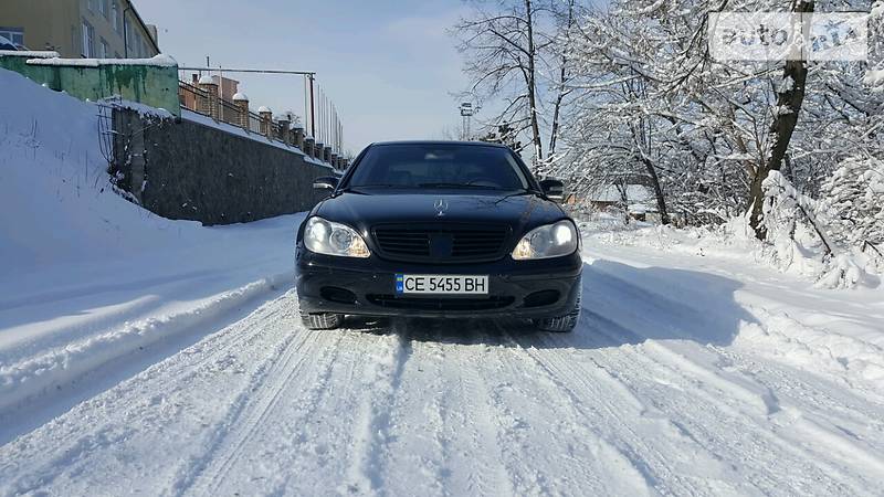 Седан Mercedes-Benz S-Class 2001 в Черновцах