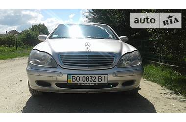 Седан Mercedes-Benz S-Class 2000 в Тернополе