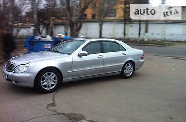 Седан Mercedes-Benz S-Class 2000 в Одесі