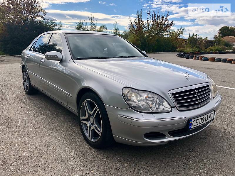 Седан Mercedes-Benz S-Class 2003 в Черновцах