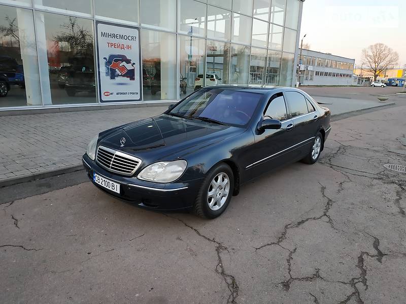 Седан Mercedes-Benz S-Class 1999 в Чернігові