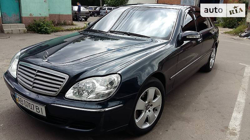Седан Mercedes-Benz S-Class 2002 в Одесі фото Седан Mercedes-Benz S-Class 2002 в Одесі