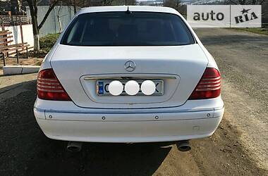 Седан Mercedes-Benz S-Class 2001 в 