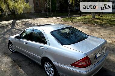 Седан Mercedes-Benz S-Class 2000 в Тернополе