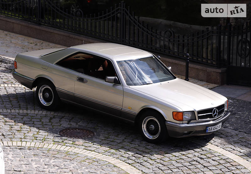 Купе Mercedes-Benz S-Class 1987 в 