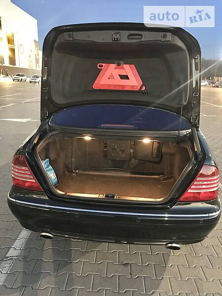 Седан Mercedes-Benz S-Class 2001 в Києві фото 8 Седан Mercedes-Benz S-Class 2001 в Києві