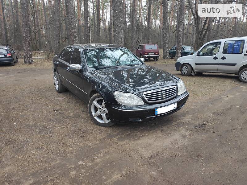 Седан Mercedes-Benz S-Class 2001 в Черкасах