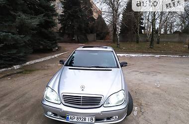 Седан Mercedes-Benz S-Class 1999 в Запоріжжі