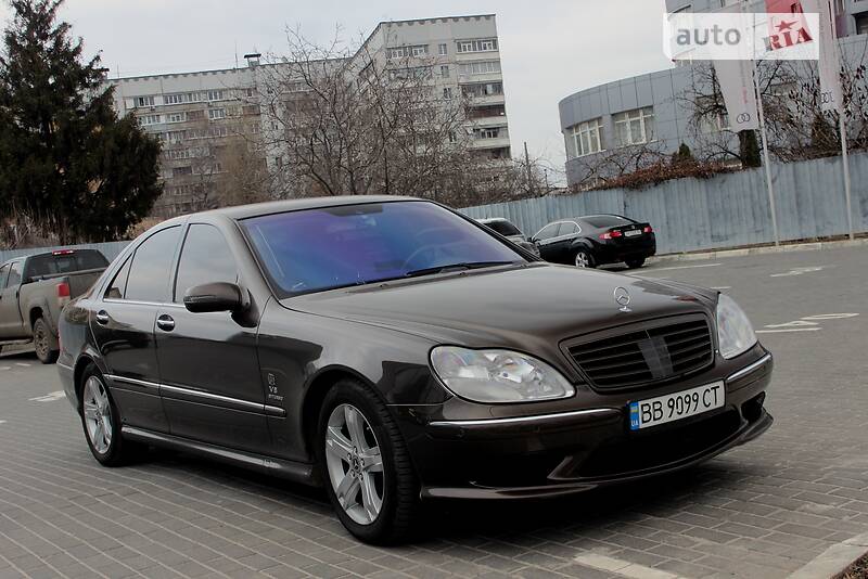 Седан Mercedes-Benz S-Class 2001 в Харькове