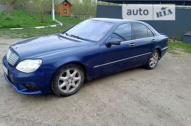 Седан Mercedes-Benz S-Class 2000 в 