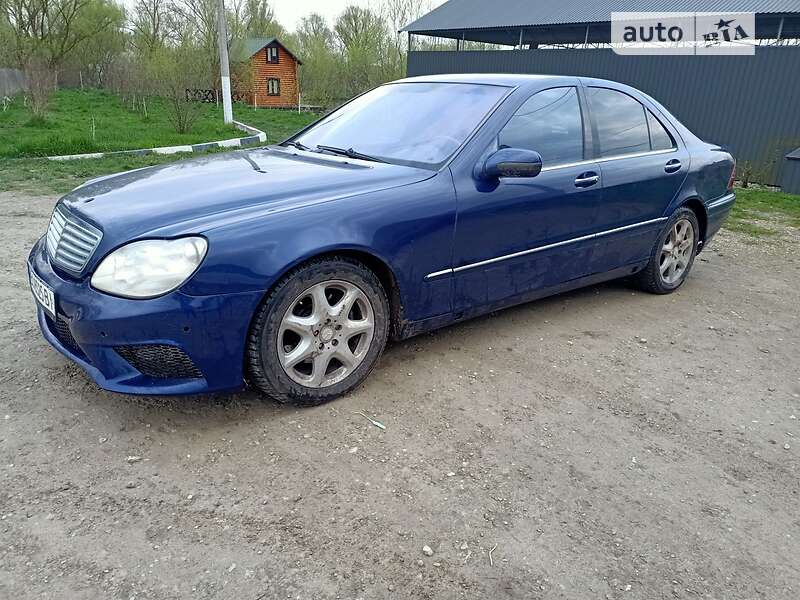 Седан Mercedes-Benz S-Class 2000 в 