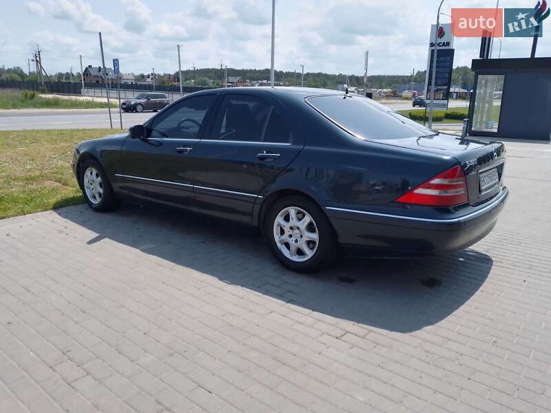 Седан Mercedes-Benz S-Class 2002 в Львове
