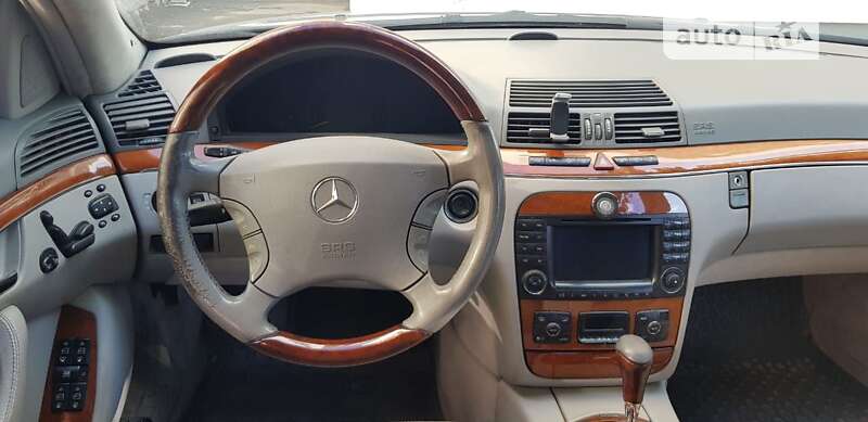 Седан Mercedes-Benz S-Class 2003 в Киеве фото 9 Седан Mercedes-Benz S-Class 2003 в Киеве
