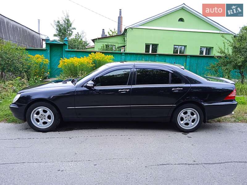 Седан Mercedes-Benz S-Class 2001 в Днепре