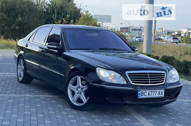 Седан Mercedes-Benz S-Class 2002 в Львові