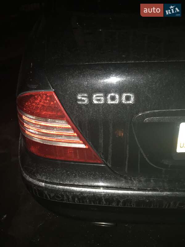 Седан Mercedes-Benz S-Class 2000 в Києві