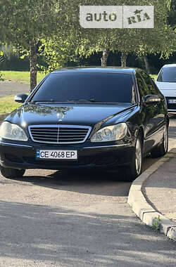 Седан Mercedes-Benz S-Class 2003 в Черновцах